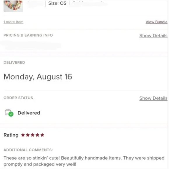 Liberty of London Art Fabric Scrunchie Strawberry Thief Copper Purple Floral - Picture 6 of 8